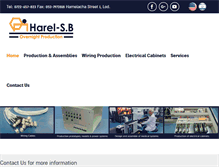 Tablet Screenshot of harelsb.com